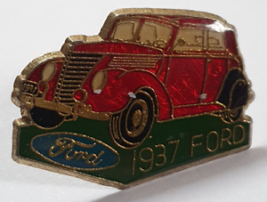 Klasyczna 1937 Ford metalowa emaliowana odznaka przypinka 30x22mm. Klasyczny ford. CB