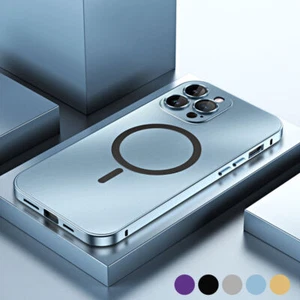 Magsafe Hülle für iPhone 15 14 13 12 Pro Max Handy Case Cover Tasche Schutz - Bild 1 von 22