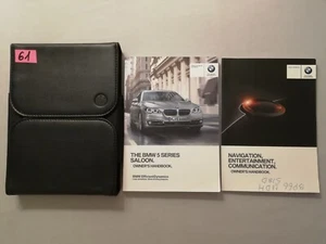 BMW 5 SERIES SALOON OWNERS HANDBOOK USER MANUAL 2014-2017 - Picture 1 of 4