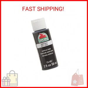 Apple Barrel Acrylic Paint in Assorted Colors (2 Ounce), 20504 Black - Picture 1 of 2