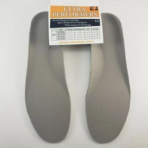 Impacto Viscolas Anti-Fatigue Insoles Gel Heel & Arch Support Men’s Size 5–7 NOS - Picture 1 of 11