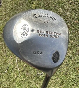 Callaway Big Bertha War Bird Driver 10° RCH 96 Regular Flex RH Golf Wood & Cover - Picture 1 of 7
