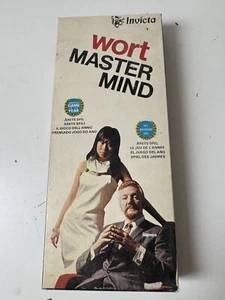 Wort Master Mind Invicta Kult Vintage Spiel Taktikspiel 70er Jahre - Bild 1 von 3