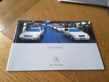 Mercedes Benz Prospekt Alt Taxi Modelle von 5/2000