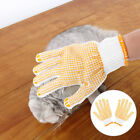  Rękawiczki robocze obsługa zwierząt odporne na ugryzienie na małe dłonie szczotka do włosów kota