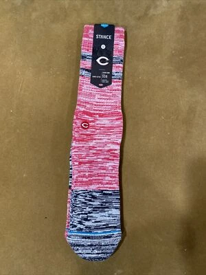 Stance Cincinnati Reds Infiknit Color Crew Socks Size M 6 - 8.5 - Image 1 of 4