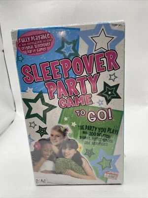 Sleepover Party Game To Go! Fun Girls Night Game with 100 Activities! New Sealed - Image 1 of 4