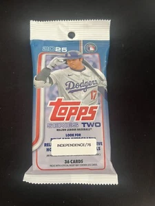 2025 Topps Series 2 Baseball Guaranteed Independence Parallel #ed /76 Hot Pack - Picture 1 of 1