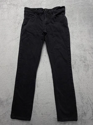 Volcom Vorta Jeans Mens Measured 32x30 Black Slim Straight Stretch Denim - Image 1 of 4