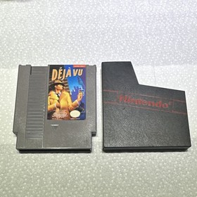 Seika Corporation Deja Vu Nintendo NES Game Cartridge, Battery Backup