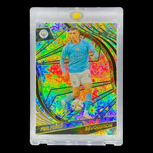 PHIL FODEN SILVER KABOOM REFRACTOR HOLO RAINBOW FOIL Non Auto - MAN CITY - Picture 1 of 6