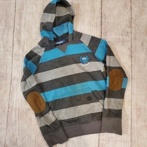 Kidichic striped hoodie sweatshirt sz 8 - Picture 1 of 4