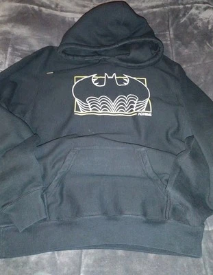 Achievement Hunter Achieve X Batman Collab Kangaroo Hoodie Large - Image 1 of 3