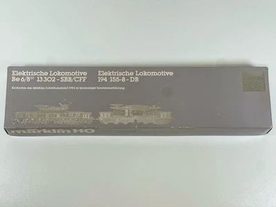 Märklin 3300 Zugpackung E-Lok Be 6/8'''; BR 194 KROKODIL 125 JAHRE MÄRKLIN OVP - Bild 1 von 4