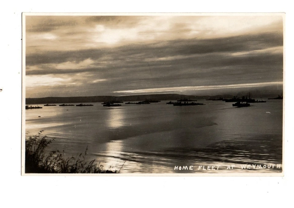 Dorset. Home Fleet at Weymouth. R/P by Kestin. Navy. - Image 1 of 1