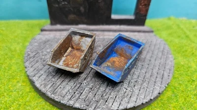 2 Schuttcontainer Container Set N Gauge (1:160) IN Rust Look Or Unpainted - Image 1 of 4