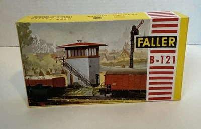 Kit modelo vintage Faller B-121 estação ferroviária caixa HO Alemanha - Imagem 1 de 4