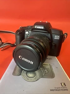 Canon EOS 5000 With Canon 38-76mm 4.5-5.6 Lens And Original Instruction Manual - Picture 1 of 15