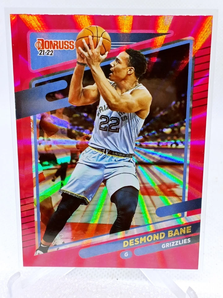 2021-22 Panini Donruss - Desmond Bane Holo Pink Laser - Image 1 of 1