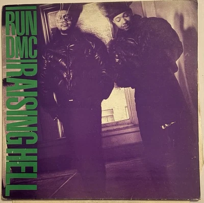 Run-DMC Raising Hell LP Album Vinyl Record 1986 LONLP 21 London Records Hip Hop - Image 1 of 2