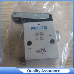 RS-4-1/8 2949 New FESTO RS-4-1/8 2949 Mechanical Valve RS41/8 Free Shipping - Picture 1 of 5
