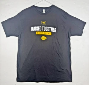 Camiseta negra talla XL - Los Angeles LA Lakers 2020 Giveaway Raised Together #17 - Imagen 1 de 7