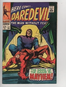Daredevil #36 FN- Gene Colan, Stan Lee Trapster, Dr. Doom Invisible Girl Foggy B - Picture 1 of 2