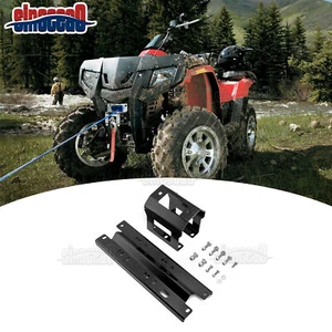 Heavy Duty ATV Winch Mount Plate for Polaris Sportsman 400 450 500 800 2005-2010 - Picture 1 of 8