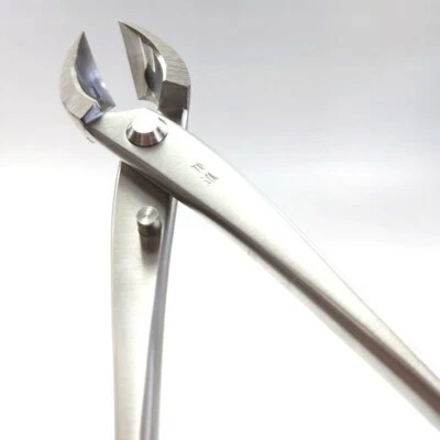 Kaneshin Bonsai Tools #804 Cortador cóncavo de acero inoxidable borde redondo 210 mm (8,26") Foto 1 de 4