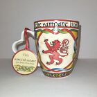 Royal Tara The Rampant Lion Mug Tea Cup Coffe Mug Bone China Celtic Weave 13 Oz