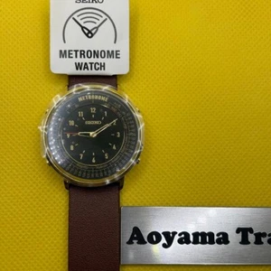 Seiko SMW001A Metronom Uhr Standard Line Kalbsband dunkelbraun 36,5 mm Japan🔥 - Bild 1 von 14
