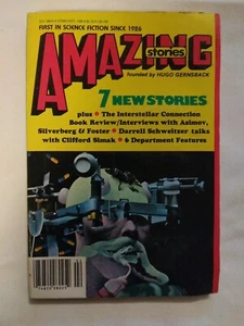 1980 February, Amazing Stories Magazine, Interview With Asimov (MH438) - Picture 1 of 5