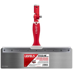 Cuchillos de cinta para paneles de yeso offset LEVEL5 14", acero inoxidable con cuchillas FLEX | 5-387 - Imagen 1 de 1