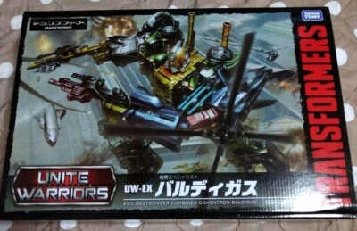 Transformers Unite Warriors UW-EX Baldigus combat specialist Figure Takara Tomy - Image 1 of 2