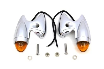 Juego de lámparas marcadoras estilo artillero para Harley Davidson 1941-1957 FL por V-Twin Foto 1 de 4