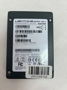 Sandisk Lightning Ascend Gen. II Enterprise Grade 2.5" SAS SSD Hard Drive 400GB - Picture 1 of 2