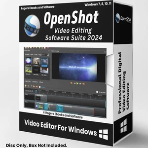 Open Shot Video Editor 2024 | Full Pro Video Editing Software Suite for Windows - Picture 1 of 23