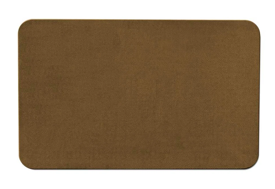 House Home and more 91012 Skid-resistant Carpet Area Rug Floor Mat - Bronze Gold - 2' '