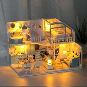DIY Miniature Doll House Creative Furniture Kit Toy Adults Birthday - Picture 1 of 7