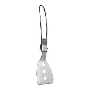 Camping Cooking Spatula Frying Shovel Kitchen Utensils Stainless Steel Folding - Picture 1 of 10