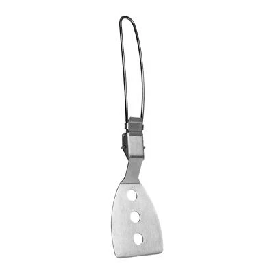 Camping Cooking Spatula Frying Shovel Kitchen Utensils Stainless Steel Folding - Image 1 of 4