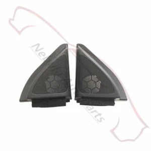 2Pcs Speaker Cover Front Door Tweeter Triangle Cover For Toyota Corolla 2006-13 - Foto 1 di 6