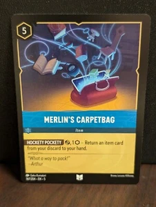 Lorcana NM Shimmering Skies Uncommon Merlin's Carpetbag 167/204 - Picture 1 of 1