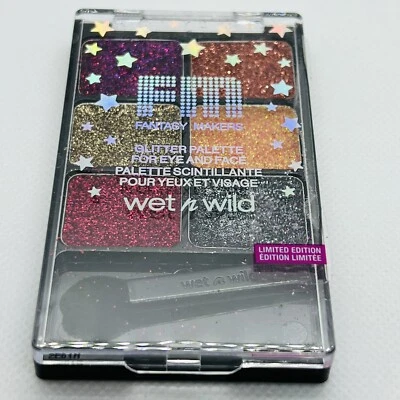 Wet n Wild Eye Fantasy Makers Eye & Face 6 Color Glitter Palette Horrorscope - Image 1 of 2