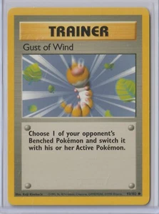 Pokémon 1999 Base Set GUST OF WIND TRAINER 93/102 MINT Never Played RARE - Picture 1 of 1