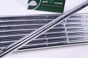 Dynamic Gold R300 Iron Shafts / Regular Flex / Set of 8 / .355" Taper Tips - Picture 1 of 5