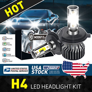 2x H4 9003 LED Headlight Kit Bulb for Nissan Maxima 2000-2001 3.0L High Low Beam