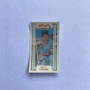 1983 Kellogg’s 3D Super Stars George Brett #4
