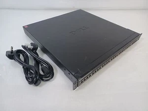 Dell PowerConnect 8024 24 Port 10GbE Ethernet Switch With Rack Mounts 0D162M - Picture 1 of 7