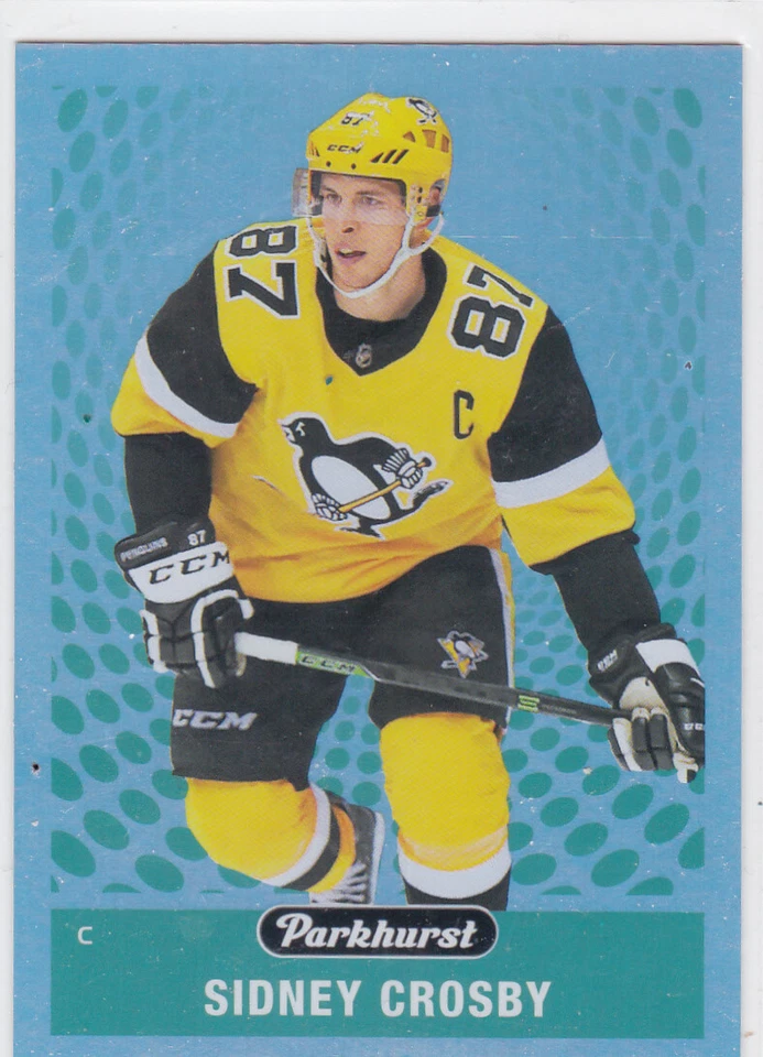 19/20 PARKHURST...SIDNEY CROSBY...PARKIES...CARTÃO # PK-20...PINGUINS - Imagem 1 de 1